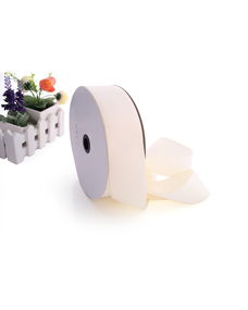 無光單面滌綸羅紋帶 連接婚慶與日常的百搭配料