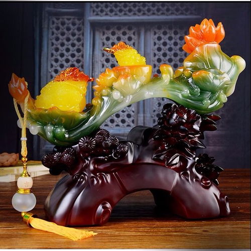 玉如意擺件 匯聚財(cái)運(yùn)，裝點(diǎn)家居的藝術(shù)品